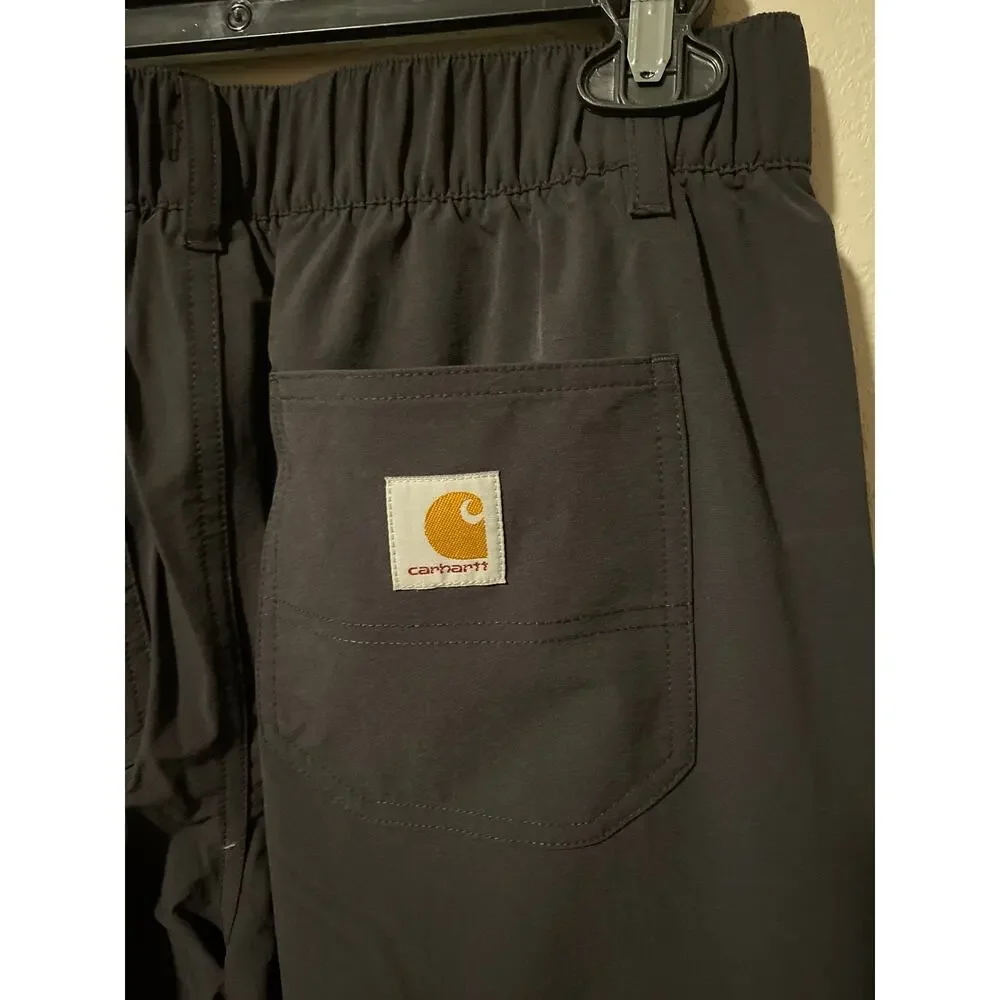 Carhartt Boys Rugged Flex Loose Fit Cargo Black Jogger SZ XL-18/20